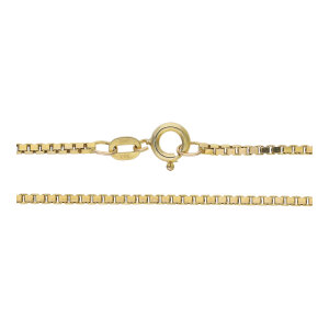 Venezianer Kette Gold 333 1,3 mm Breit 60 Länge...