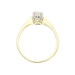 Diamantring Solitär ca. 0,40 ct Brillant Second Hand...