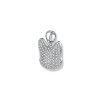 Seinerzeit Silber 925 Anhänger Shiro Katze SZA-3990-278 Zirkonia