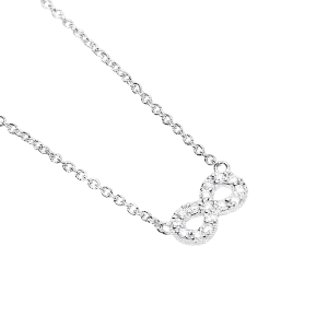 Mabina Unendlichkeitszeichen Collier Silber 925 Labor...