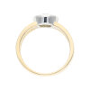 Diamantring Gelb/Weißgold 585 Dia. Second Hand wie neu 25326519 getragen
