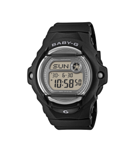 Casio Baby-G Damen Armbanduhr BG-169KB-1ER Resin, Schwarz