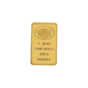 Goldbarren 1 Gramm ISR Istanbul Altin Rafinerisi Feingold...
