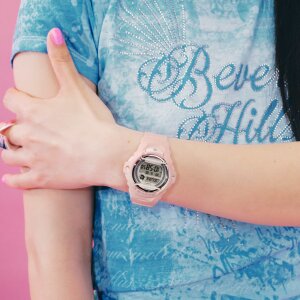 Casio Baby-G Damen Armbanduhr BG-169KB-4ER Resin, Rosa