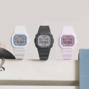 Casio Baby-G Damen Armbanduhr BGD-565SC-2BER Resin, Weiß