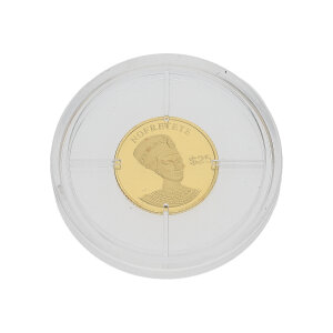 Goldmünze 0,73 Gramm Feingold 999 Nofretete mit...
