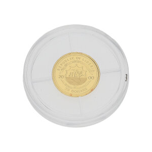 Goldmünze 0,73 Gramm Feingold 999 Nofretete mit...