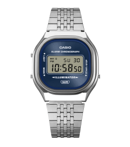 Casio Armbanduhr Edgy Collection A140WE-2AEF Edelstahl,...