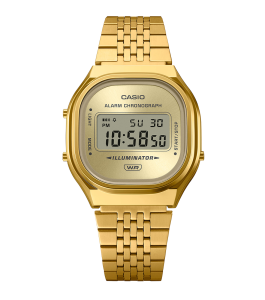 Casio Armbanduhr Edgy Collection A140WEG-9AEF Edelstahl,...