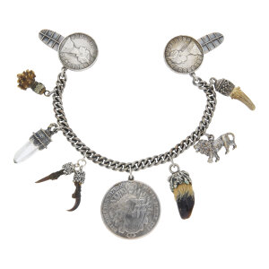 Charivari Kette mit Anhänger echt Silber Second Hand...