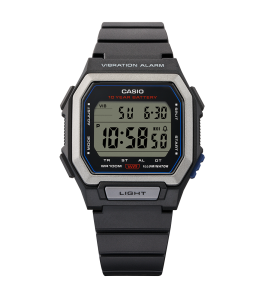 Casio Armbanduhr Herren W-738H-1AVEF Resin, Schwarz