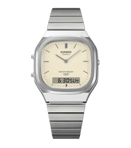 Casio Armbanduhr Edgy Collection AQ-240E-7A2EF Edelstahl,...