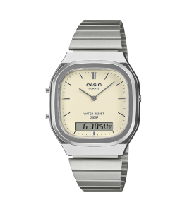 Casio Armbanduhr Edgy Collection AQ-240E-7A2EF Edelstahl,...