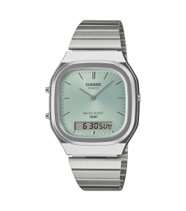 Casio Armbanduhr Edgy Collection AQ-240E-2AEF Edelstahl,...