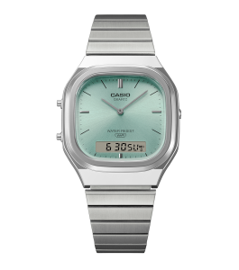 Casio Armbanduhr Edgy Collection AQ-240E-2AEF Edelstahl,...