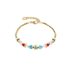 Ceour de Lion Armband 3023/30-1516 Shape Mix Nexus gold plattiert- multicolor