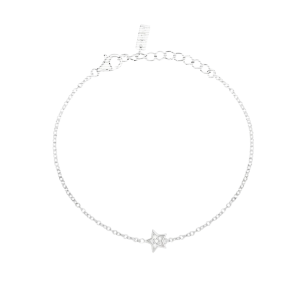 Mabina Armband Stern Silber 925 Labor Diamant 0,05 ct...