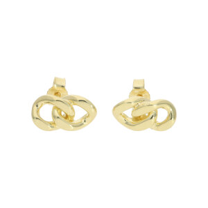 Ohrstecker Silber 925 goldplattiert poliert JL20-06-1475...