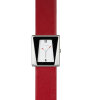 Rolf Cremer Armbanduhr ASYM 509202 Edelstahl, Leder, Rot