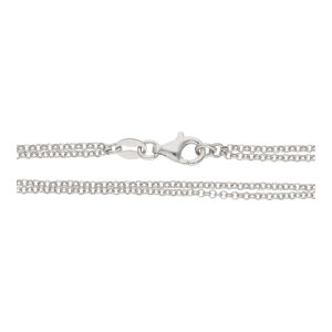 Kette Silber 925 rhodiniert, poliert JL20-05-1484 JuwelmaLux