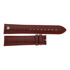Bruno Söhnle Uhrband 61-50385-020 Rotbraun, Leder,...