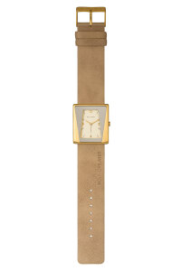 Rolf Cremer Armbanduhr Asym 509206 Edelstahl, Leder