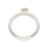 Platinring Diamant ca. 0,74 Carat Verlobungsring Second Hand 25326531 getragen wie neu
