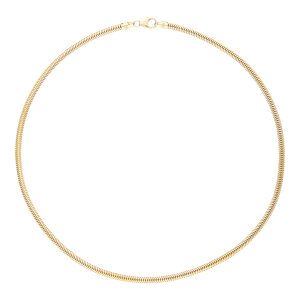 Schlangenkette Gold 585 FBM Made in Germany Second Hand...