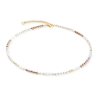 Coeur de Lion Halskette 4245/10-1416 Princess Rhythm gold-blush, Crystal Pearls