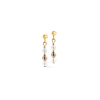 Coeur de Lion Ohrhänger 4245/21-1416 Princess Rhythm gold-blush, Taupe, Gold plattiert