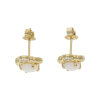Opal Ohrstecker Diamant Gold 585 Second Hand 25326546 getragen wie neu