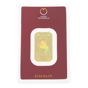 Goldbarren Kinebarren 10 Gramm 999,9 Feingold Münze...