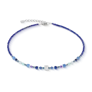 Coeur de Lion Halskette Shape Mix Spikes blue Moon...