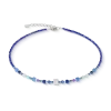 Coeur de Lion Halskette Shape Mix Spikes blue Moon 4347/10-0700 Edelstahl