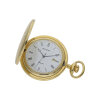 Taschenuhr Bovenit Metall Gold plattiert 25326551 Second Hand getragen, leichte Gebrauchsspuren