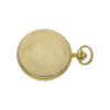 Taschenuhr Bovenit Metall Gold plattiert 25326551 Second Hand getragen, leichte Gebrauchsspuren