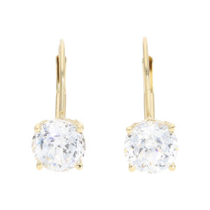 Ohrringe Bouton Gold 585 Zirkonia 25326556 Secon Hand,...