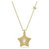 Swarovski Halskette Sublima Stern 5755280 Rundschliff, mehrfarbig, Gold plattiert