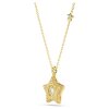 Swarovski Halskette Sublima Stern 5755280 Rundschliff, mehrfarbig, Gold plattiert