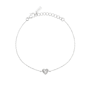 Mabina Armband in Silber 925 Herzanhänger 534168