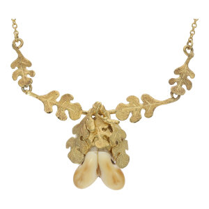 Trachten Collier Grandl Gold farbig echt Silber Second...