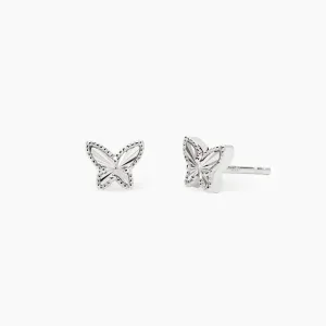 Mabina Ohrstecker in Silber 925 Schmetterling 563978