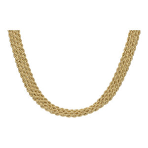 Halskette Damen Gold 585 Breite 7.5 mm Second Hand...