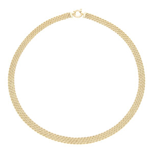 Halskette Damen Gold 585 Breite 7.5 mm Second Hand...