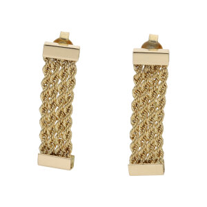 Ohrhänger Damen Gold 585 Second Hand 25326573...