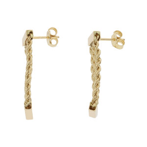 Ohrhänger Damen Gold 585 Second Hand 25326573...