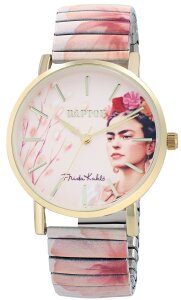 Raptor Damen Armbanduhr RA10255-037 Frida Kahlo, Rosa