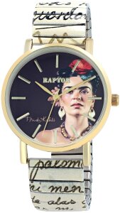 Raptor Damen Armbanduhr RA10255-043 Frida Kahlo, Beige,...