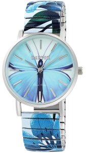 Raptor Damen Armbanduhr RA10255-041 Frida Kahlo Blau,...