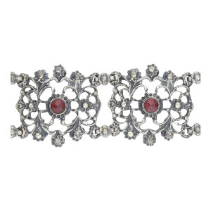 Trachten Armband Granat echt Silber massiv Second Hand...